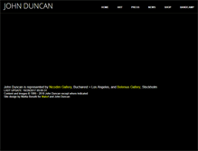 Tablet Screenshot of johnduncan.org